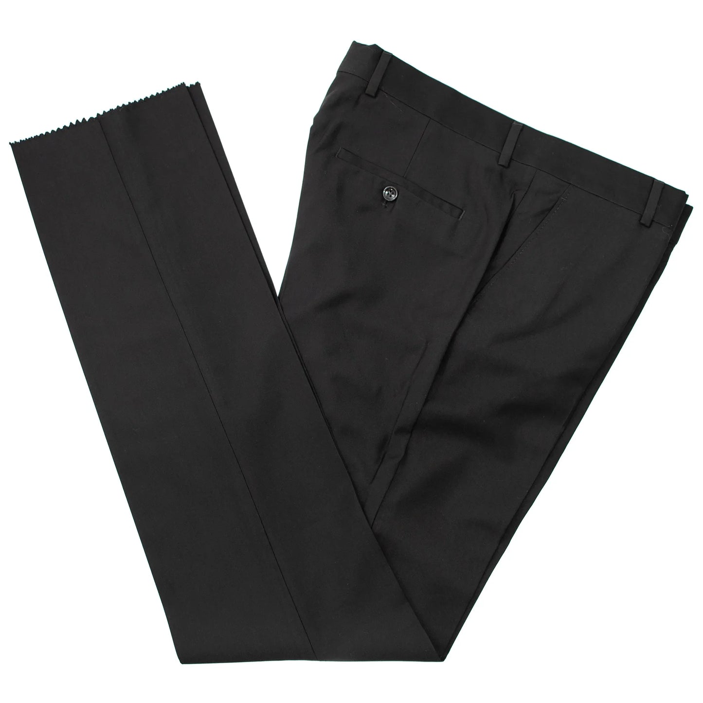 Black 3-Piece Slim-Fit Tuxedo with Pearl Cuffs