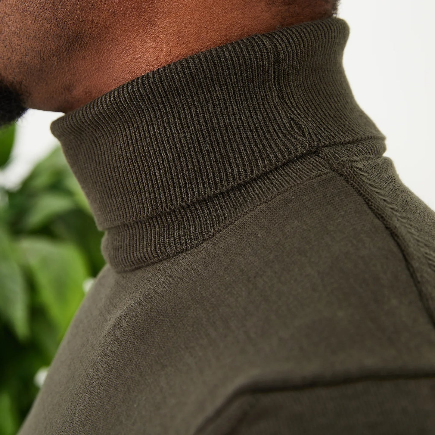 Hunter Green Long Sleeve Turtleneck