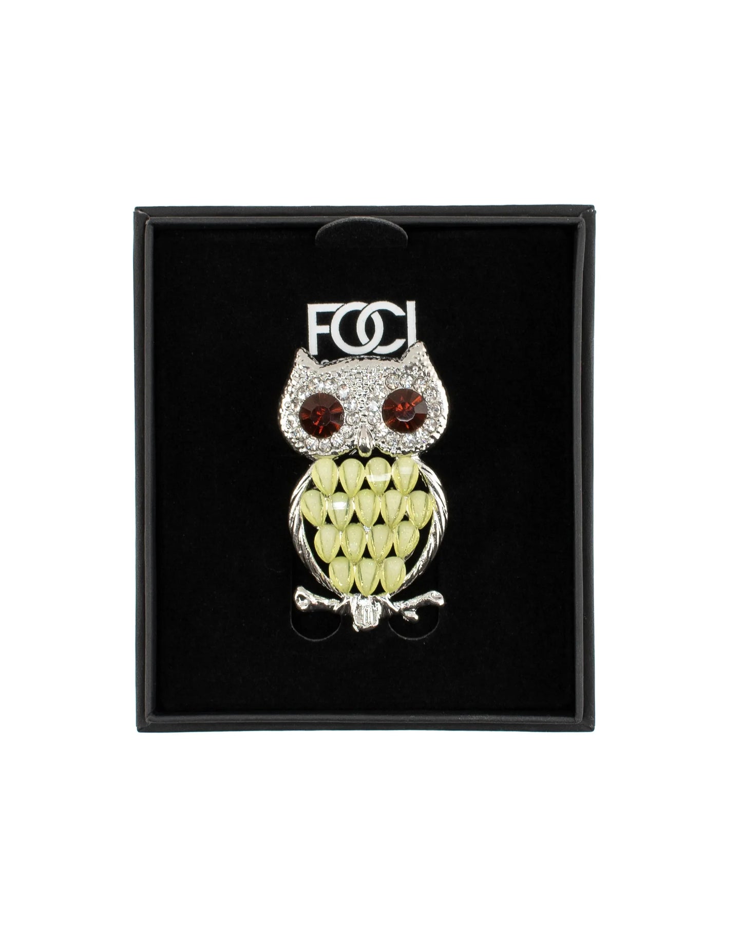 Large Athenian Owl Lapel Pin