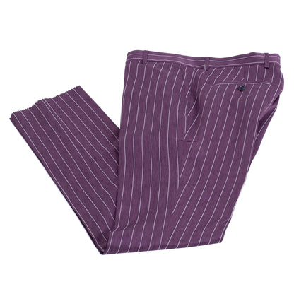 Chauncey | Purple Pinstripe 3-Piece Tailored-Fit Suit