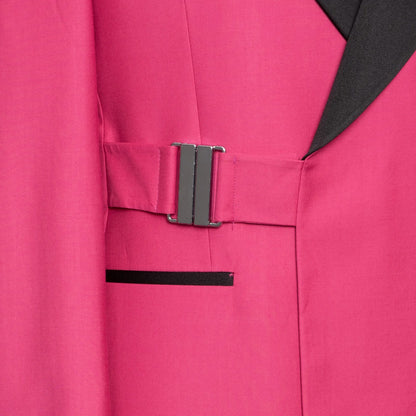 Darius | Pink 2-Piece Double-Breasted Tailored-Fit Tuxedo