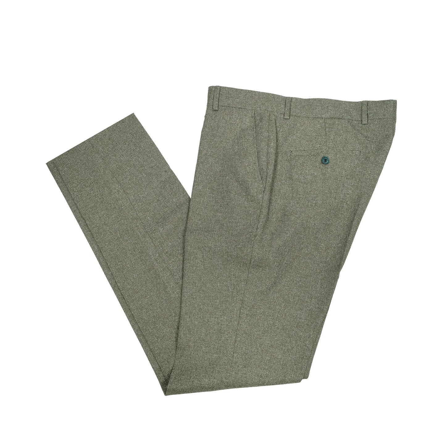 Isaac | Hunter Green 3-Piece Tailored-Fit Suit