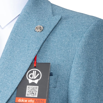 Isaac | Peacock 3-Piece Tailored-Fit Suit