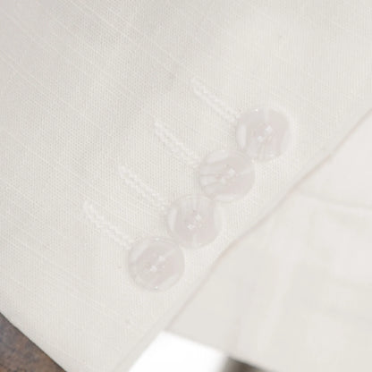 Off White Tailored-Fit Linen Suit