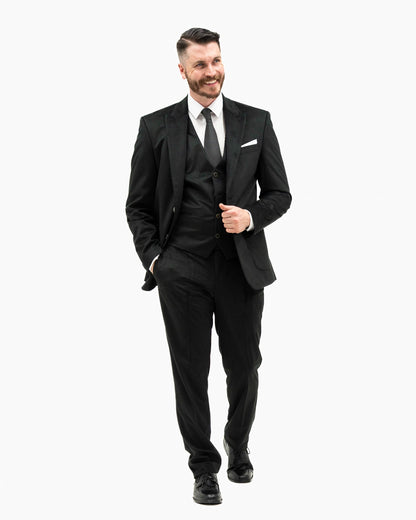 Corduroy 3-Piece Tailored-Fit Suit