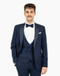 3-Piece Tailored-Fit Tuxedo with Peak Lapel