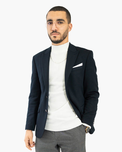Herringbone Tailored-Fit Sport Coat