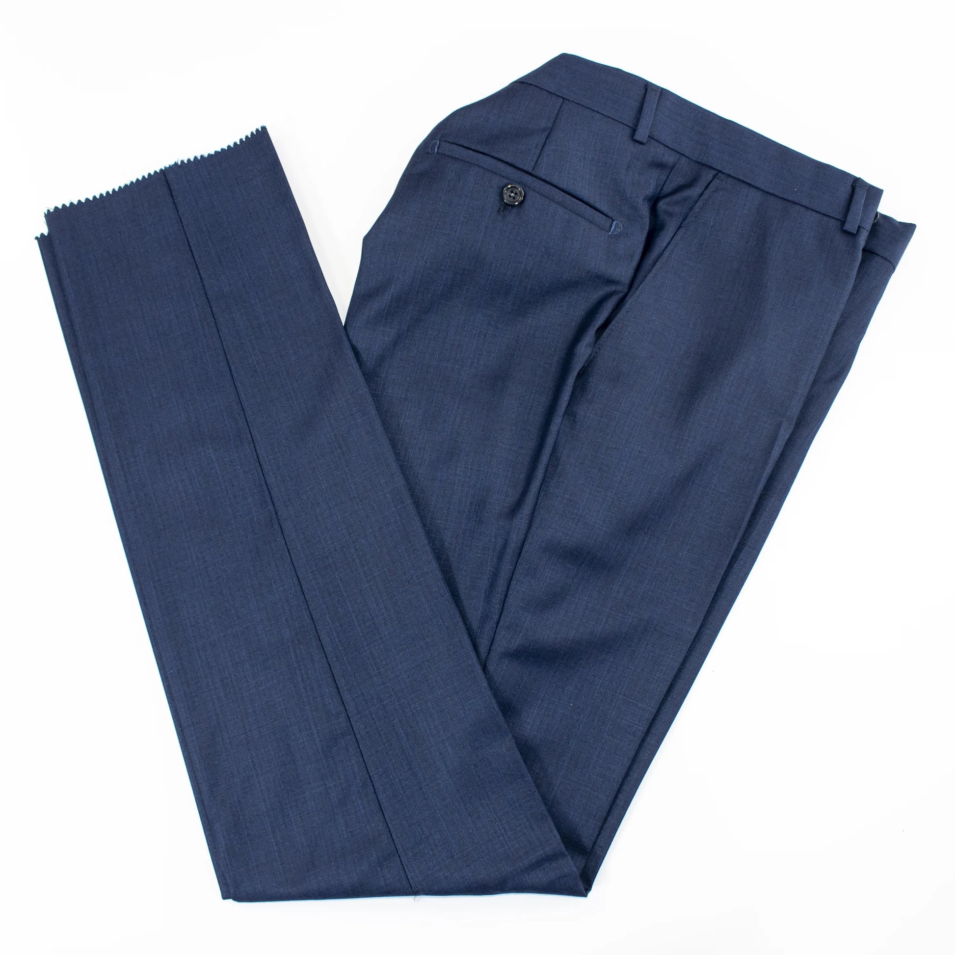 Men's Midnight Blue Twill 3-Piece Suit