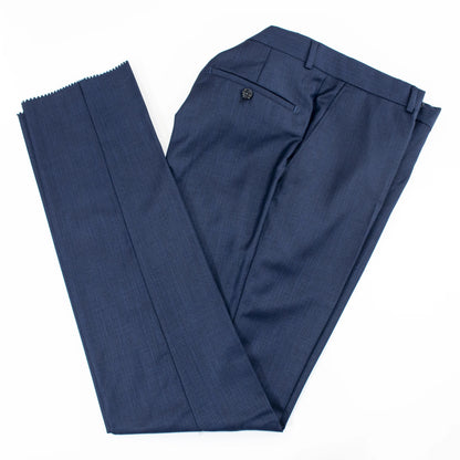 Men's Midnight Blue Twill 3-Piece Suit