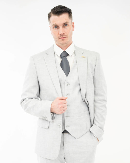 Emiliano | Light Gray Suit Jacket