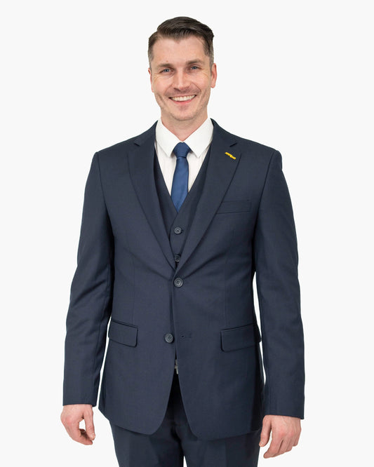 Emiliano | Navy Blue Suit Jacket