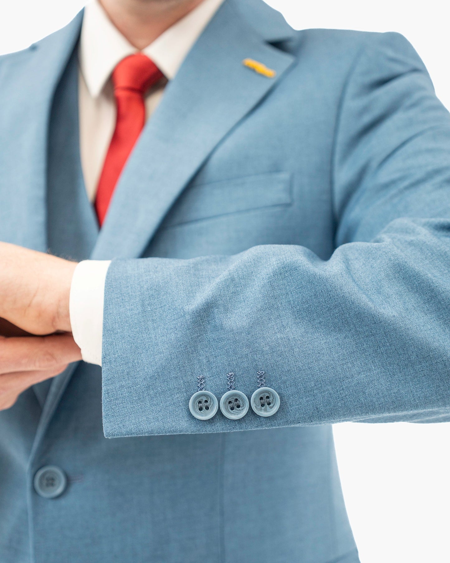 Emiliano | Steel Blue Suit Jacket