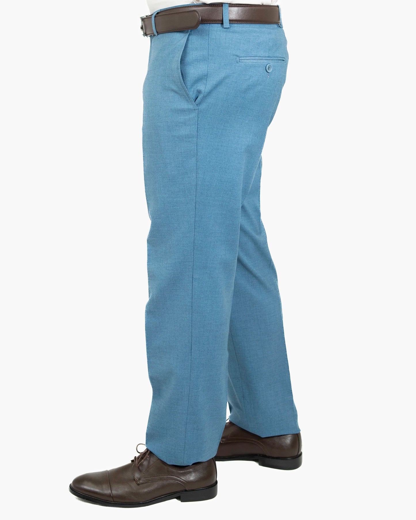 Emiliano | Steel Blue Suit Pants