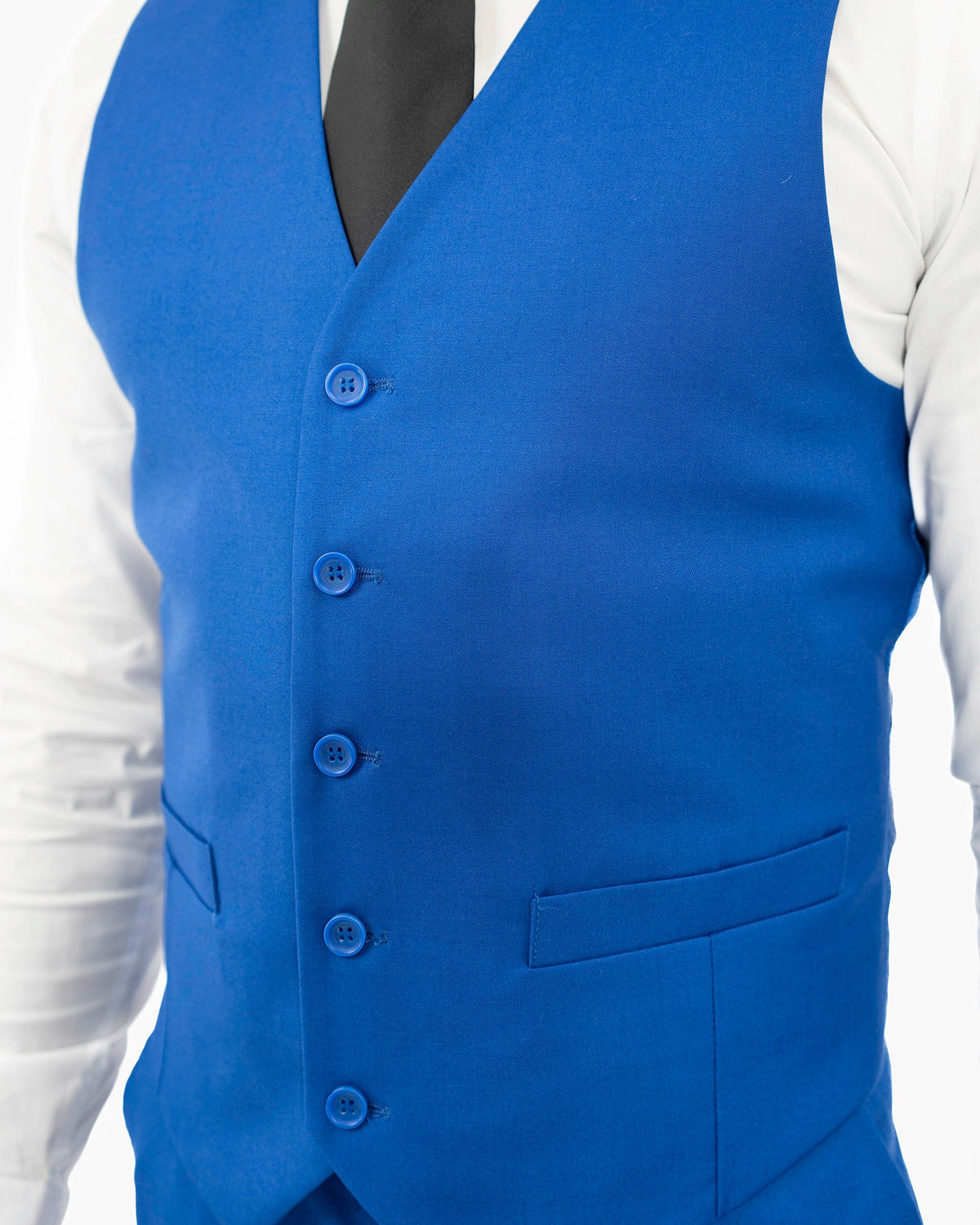 Emiliano | Royal Blue Suit Vest