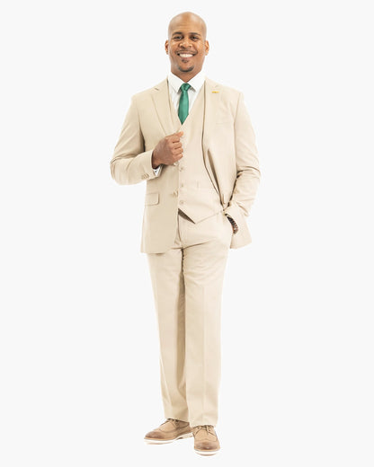 Emiliano | Beige Suit Vest