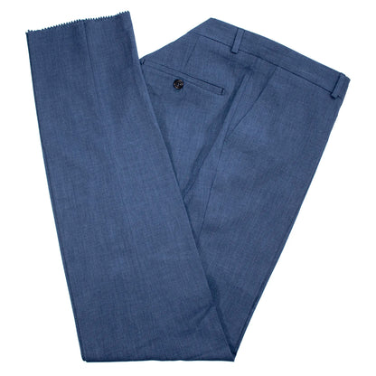 Blue Pinstripe 3-Piece Slim-Fit Suit