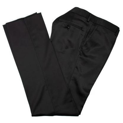 Men's Burgundy Crocodile Alligator Skin Slim-Fit Tuxedo