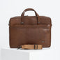 Snake Skin  Designed Leather Handmade Brief Case