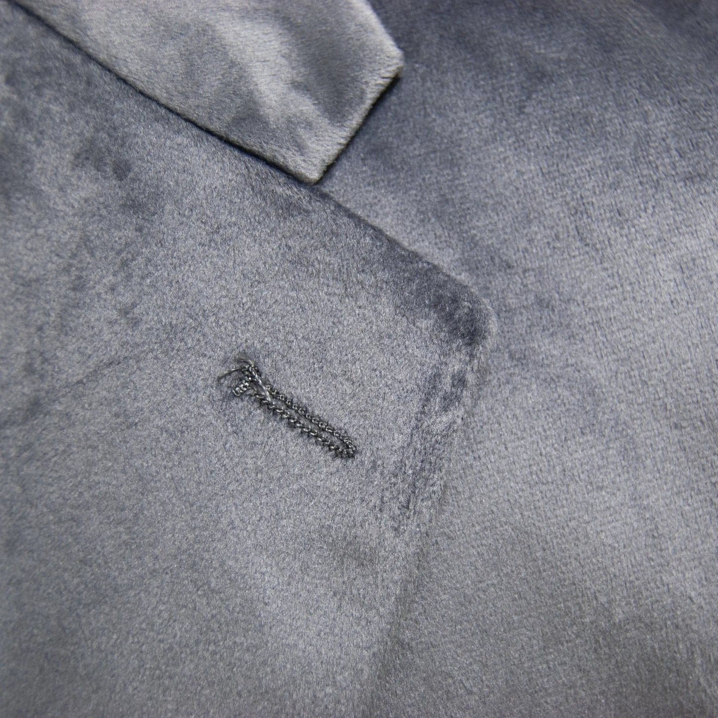 Gray Designer Velvet 3-Piece Slim-Fit Tuxedo with Plaid