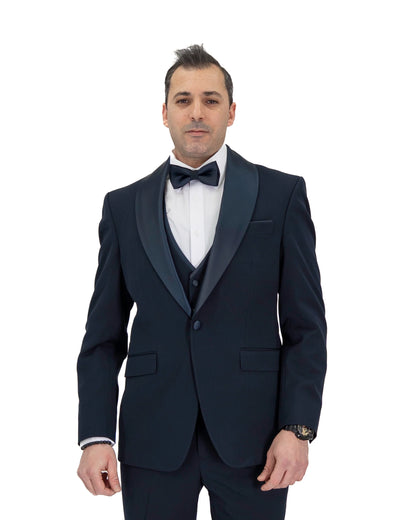 Caruso | 3-Piece Tailored-Fit Tuxedo