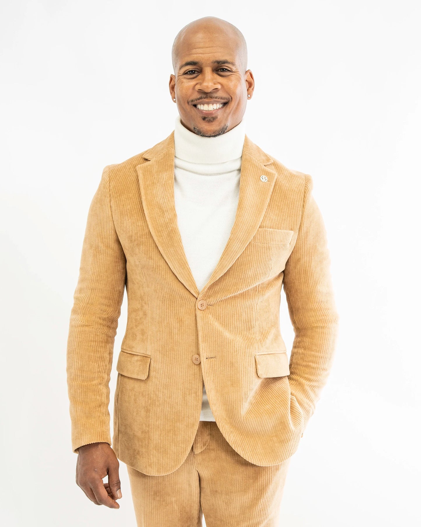 Cassidy | 2-Piece Tailored-Fit Corduroy Suit