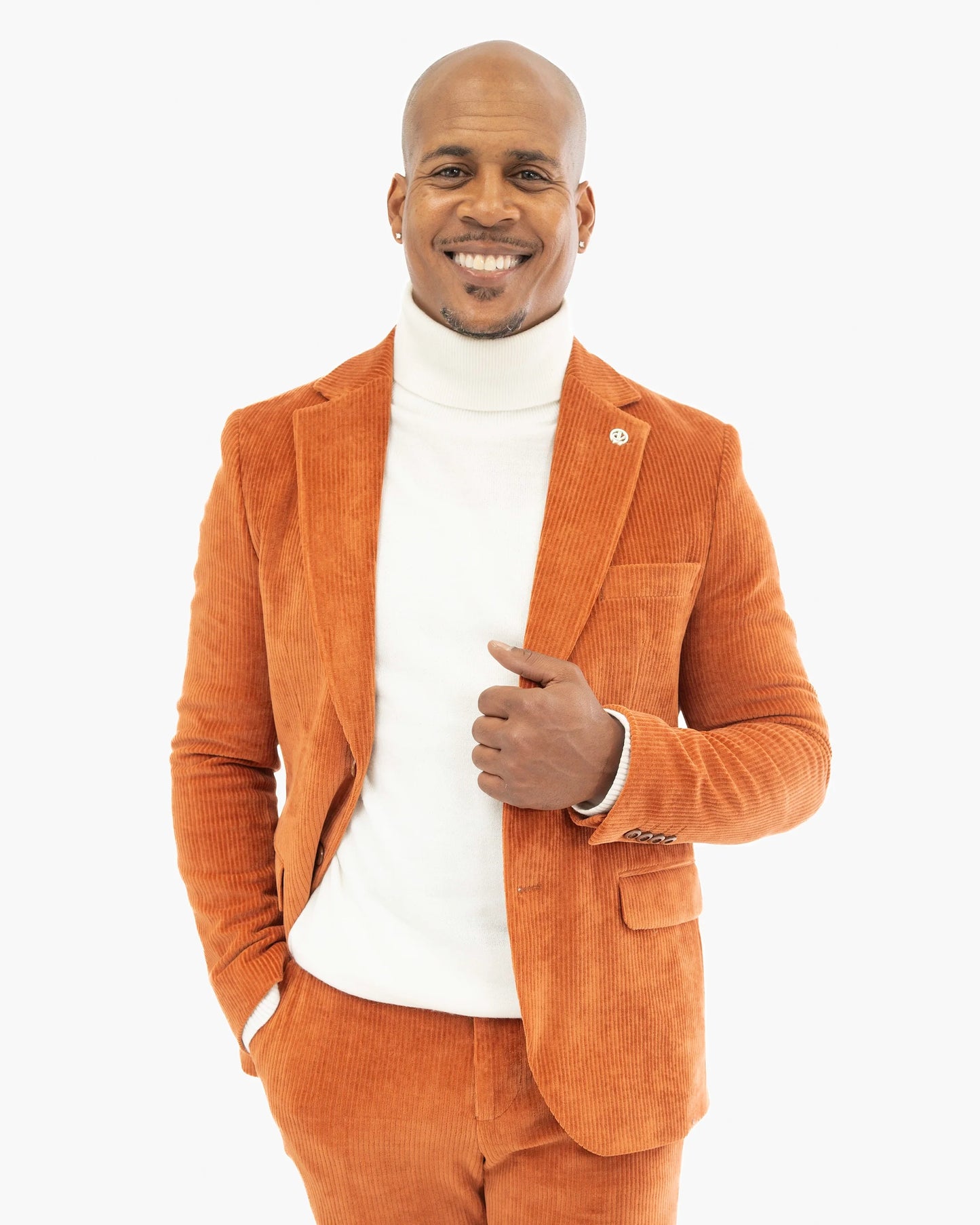 Cassidy | 2-Piece Tailored-Fit Corduroy Suit