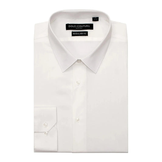 Off-White Stretch Regular-Fit Dress Shirt