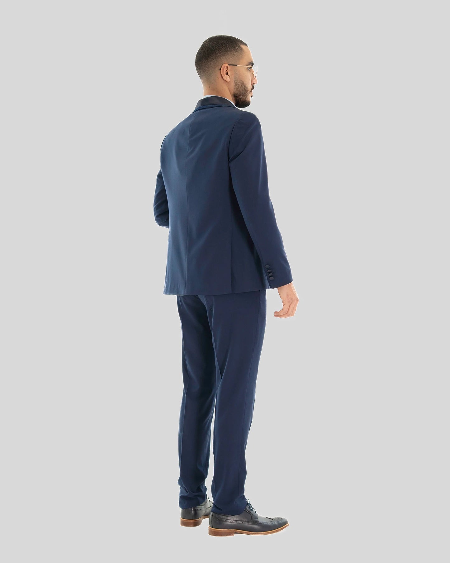Midnight Stardust 3-Piece Tailored-Fit Tuxedo