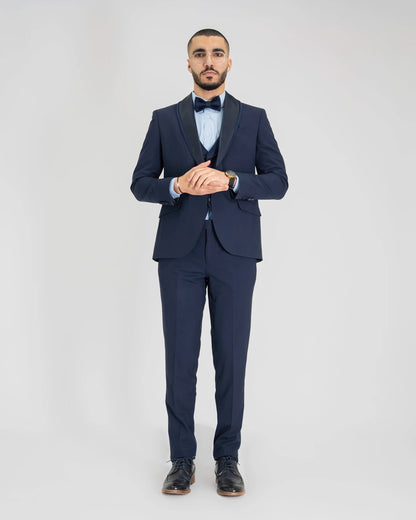 Midnight Stardust 3-Piece Tailored-Fit Tuxedo