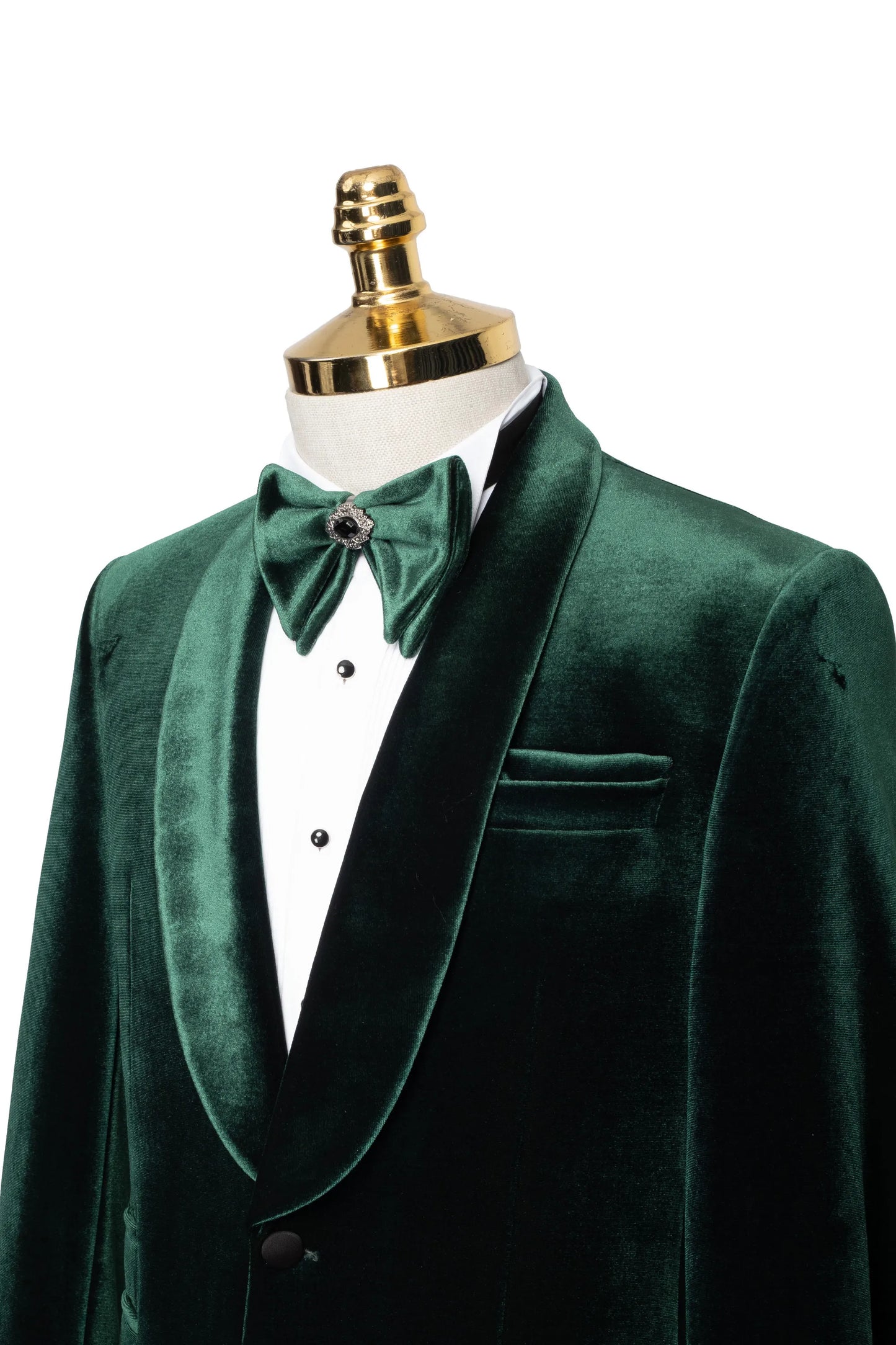 Amari | Velvet 3-Piece Tailored-Fit Tuxedo