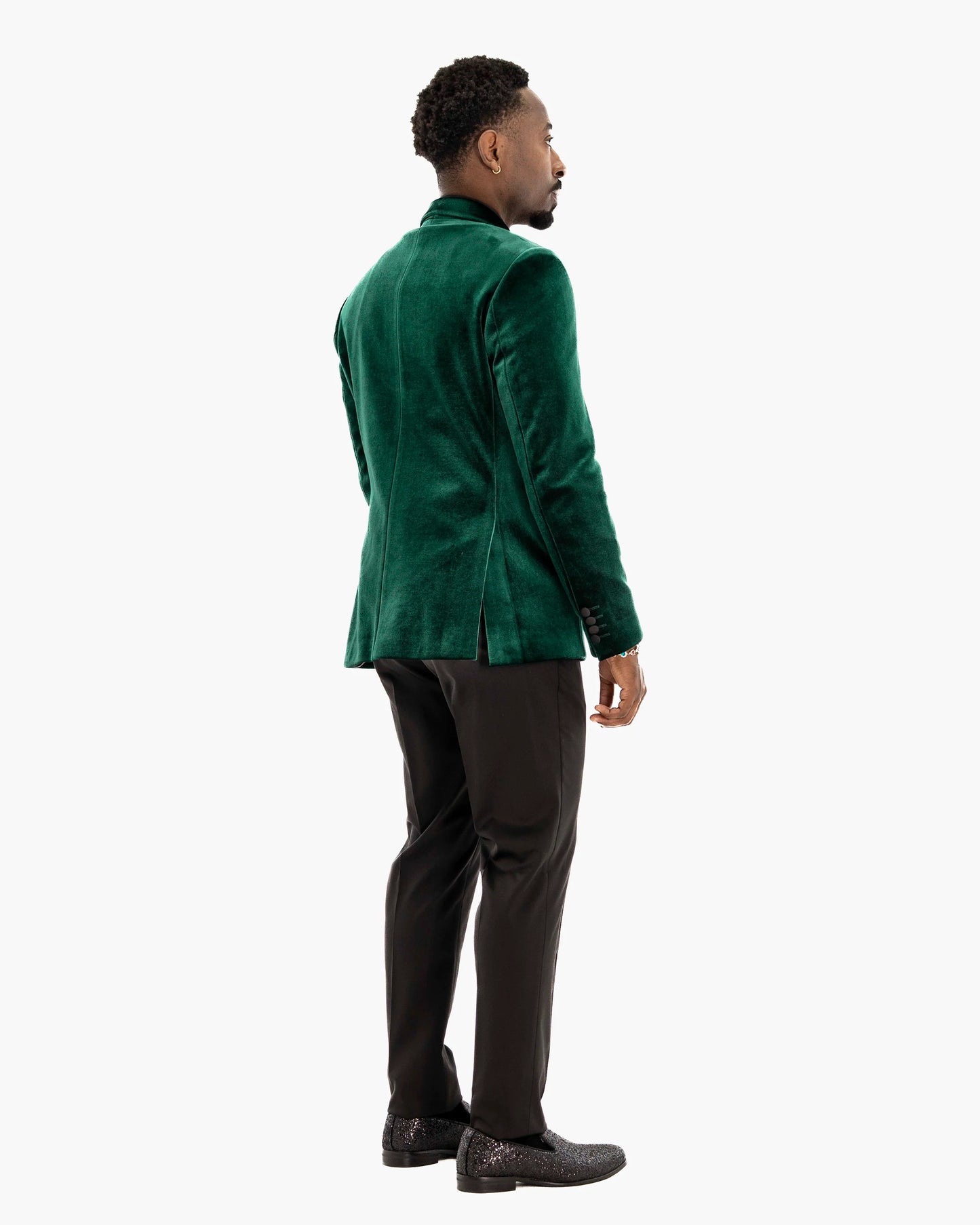 Amari | Velvet 3-Piece Tailored-Fit Tuxedo