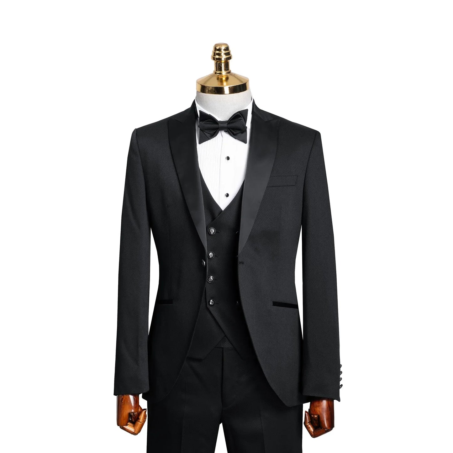 Black Bird 3-Piece Tailored-Fit Tuxedo