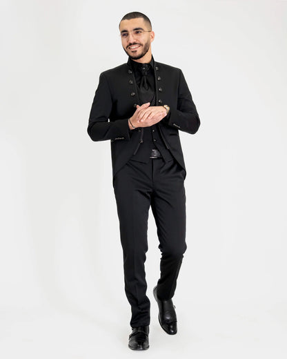 Black Diamond Tailored-Fit Western Tuxedo