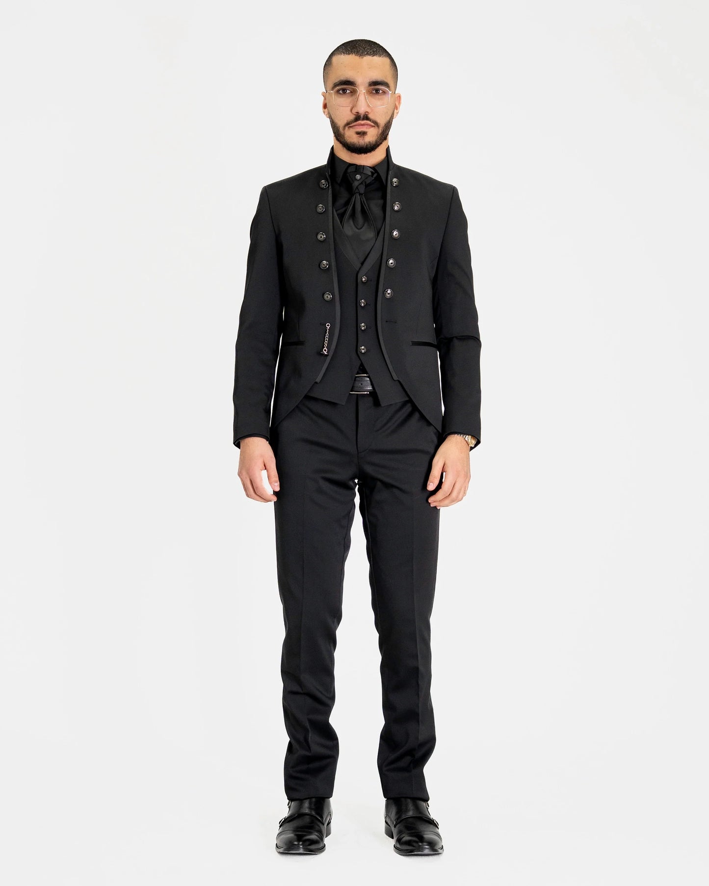 Black Diamond Tailored-Fit Western Tuxedo