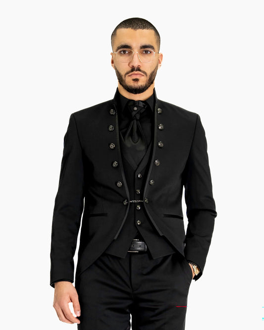 Black Diamond Tailored-Fit Western Tuxedo