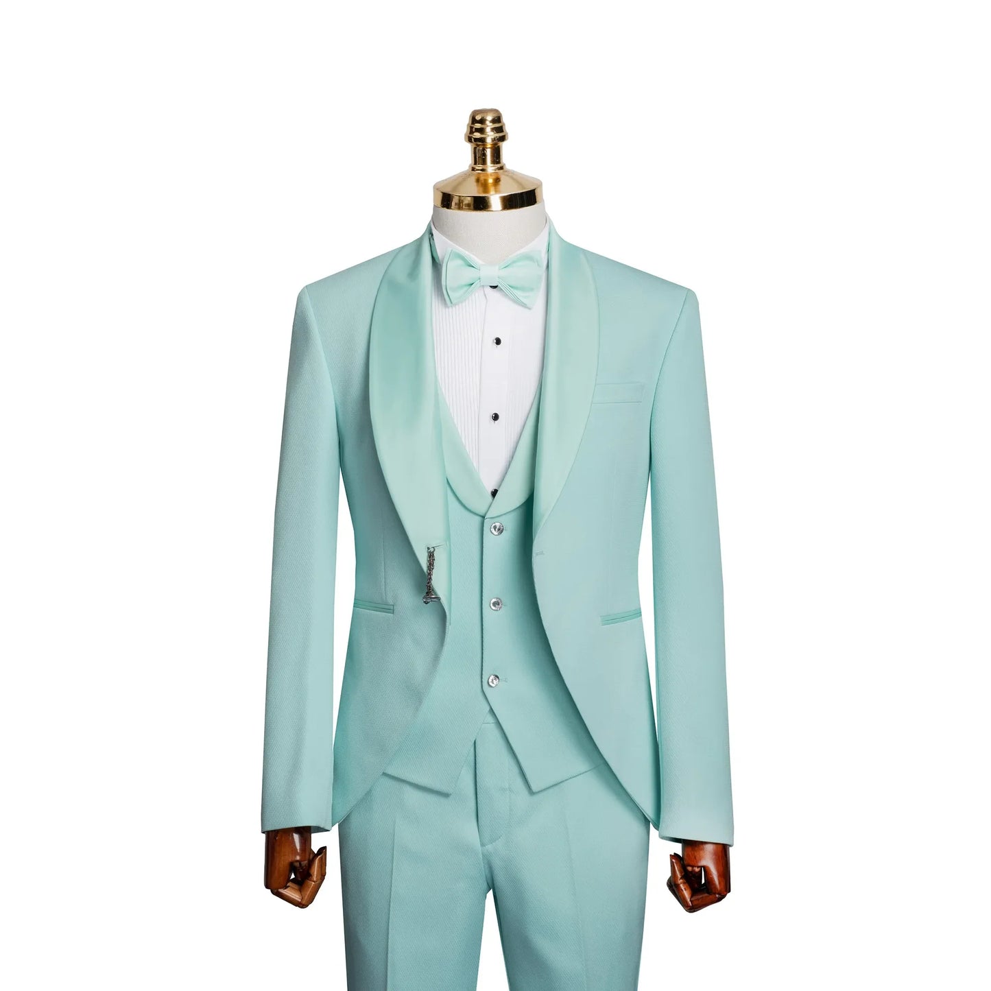Rudolfo | 3-Piece Tailored-Fit Tuxedo with Chain Closure