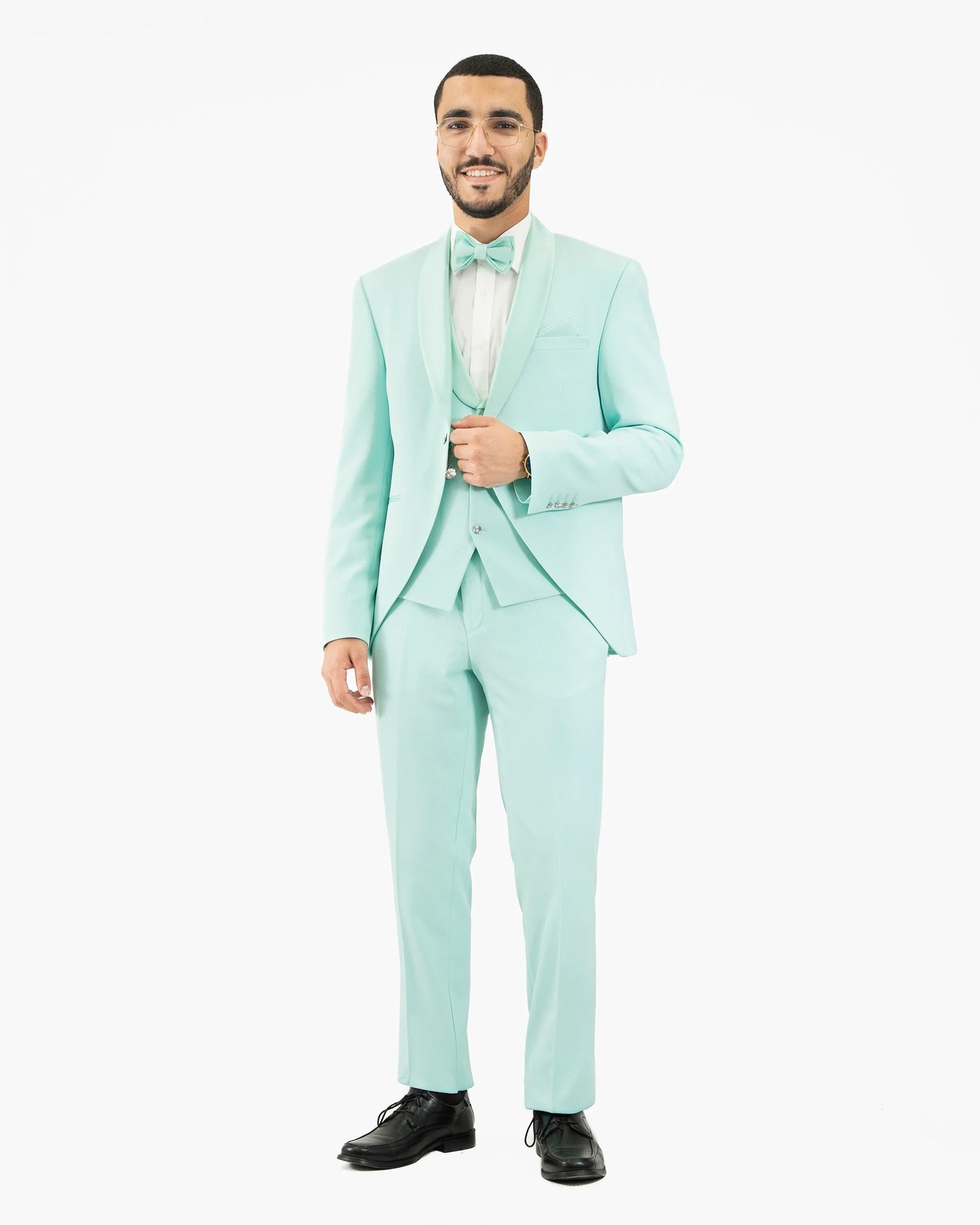 Rudolfo | 3-Piece Tailored-Fit Tuxedo with Chain Closure