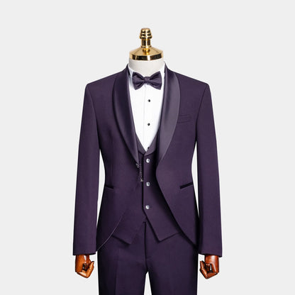 Rudolfo | 3-Piece Tailored-Fit Tuxedo with Chain Closure