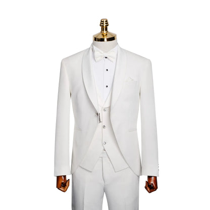 Rudolfo | 3-Piece Tailored-Fit Tuxedo with Chain Closure