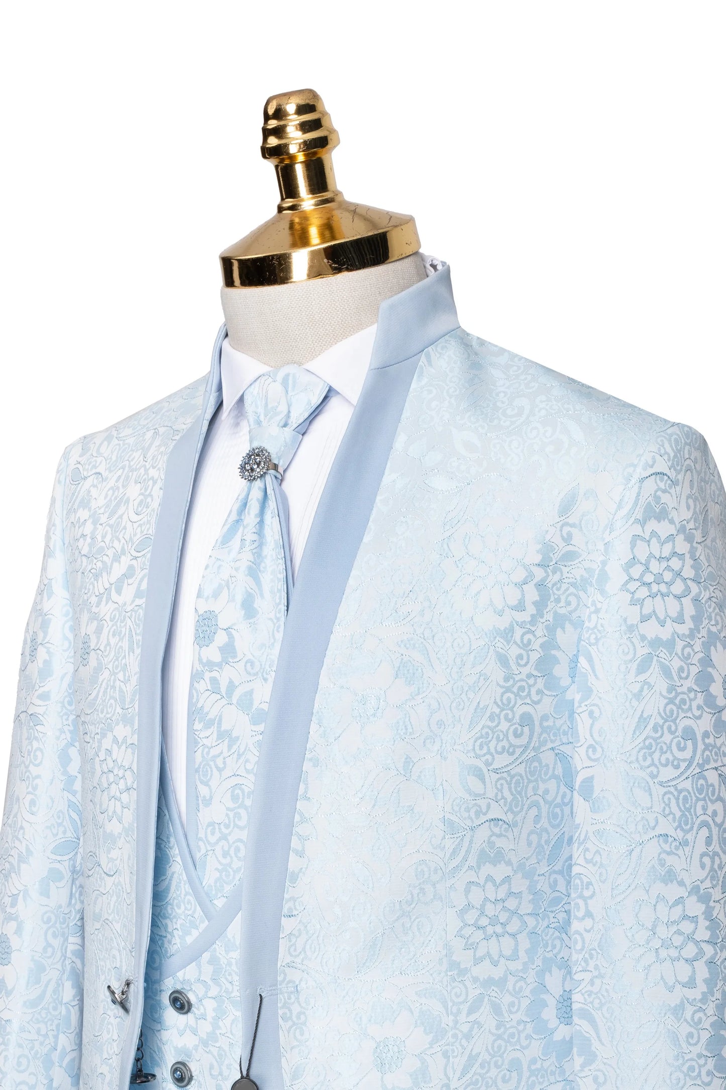 Virgil | Floral Western 3-Piece Tailored-Fit Tuxedo