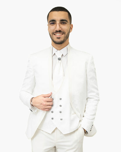 Virgil | Floral Western 3-Piece Tailored-Fit Tuxedo