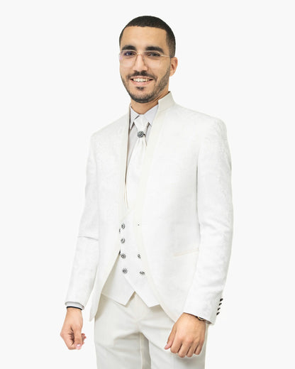 Virgil | Floral Western 3-Piece Tailored-Fit Tuxedo