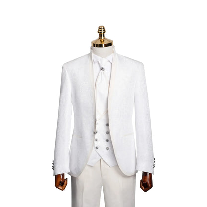 Virgil | Floral Western 3-Piece Tailored-Fit Tuxedo