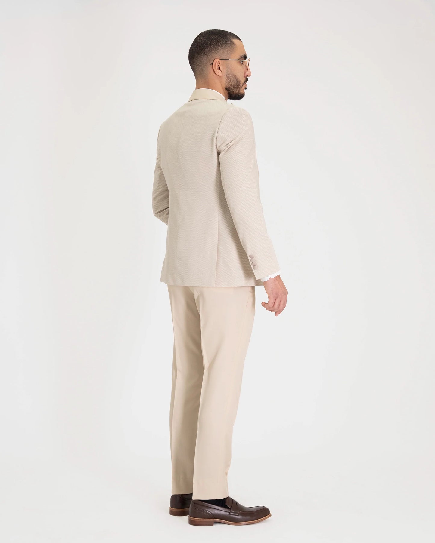 Arthur| Birdseye 3-Piece Tailored-Fit Tuxedo