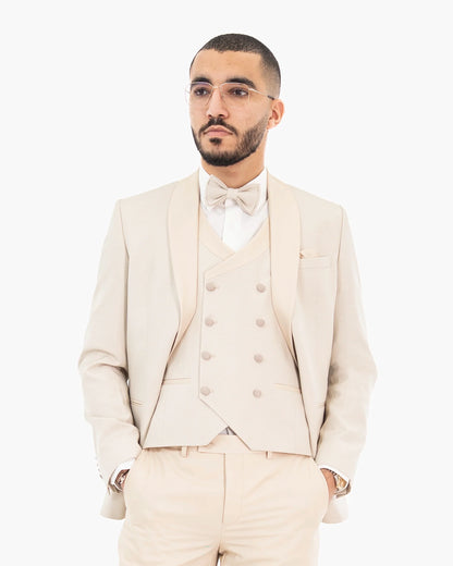 Arthur| Birdseye 3-Piece Tailored-Fit Tuxedo