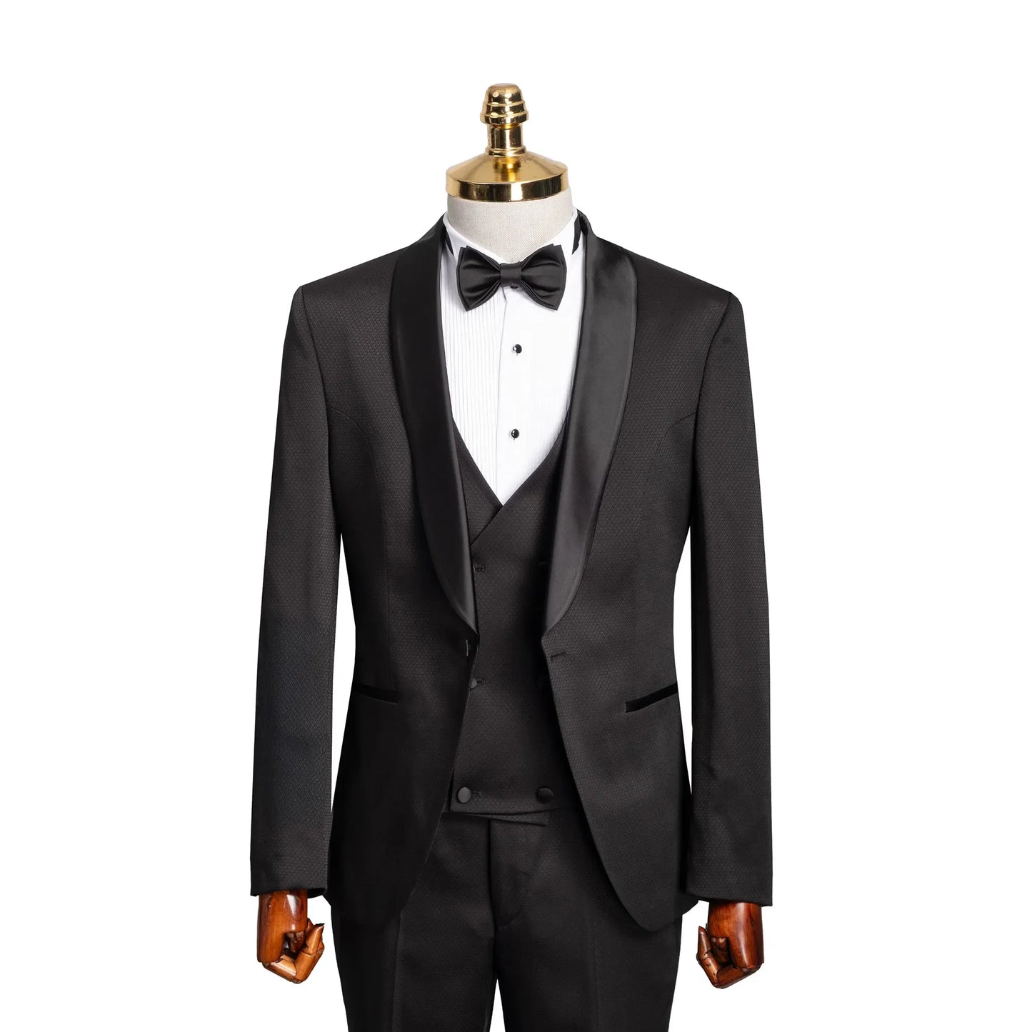 Arthur| Birdseye 3-Piece Tailored-Fit Tuxedo