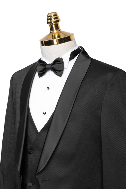 Arthur| Birdseye 3-Piece Tailored-Fit Tuxedo