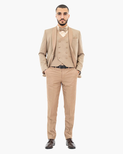 Arthur| Birdseye 3-Piece Tailored-Fit Tuxedo