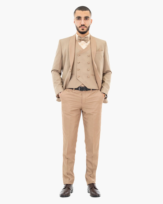 Arthur| Birdseye 3-Piece Tailored-Fit Tuxedo