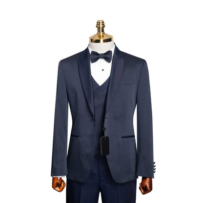 Arthur| Birdseye 3-Piece Tailored-Fit Tuxedo